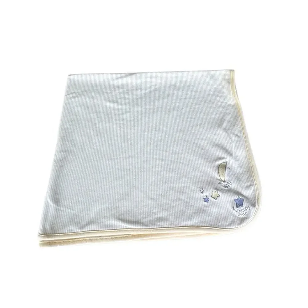 Vintage Gymboree Shining Moon Twinkling Star Security Blanket HTF 35